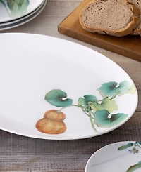Noritake Kyoka Shunsai Oval Platter, 14.5"