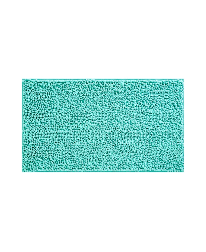 Laura Ashley Astor Chenille Bath Mat, 20" x 34"
