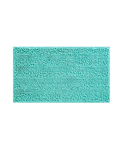 Laura Ashley Astor Chenille Bath Mat, 20" x 34"