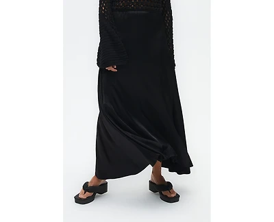 Nocturne Women's Asymmetrical Long Skirt
