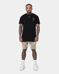 Men's United Distressed Biker Shorts