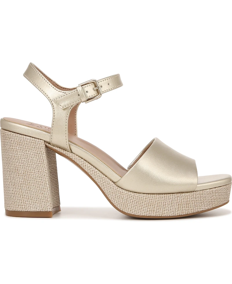 Naturalizer Women's Lilly Block Heel Platform Sandals