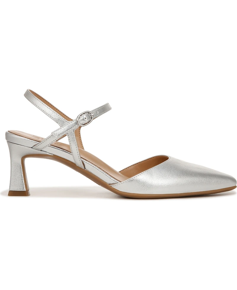 Naturalizer Women's Tara Pointed Toe Ankle Strap Pumps