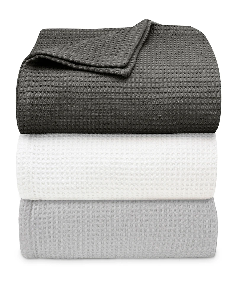 Vera Wang Waffleweave Blanket, Full/Queen