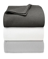 Vera Wang Waffleweave Blanket, Full/Queen