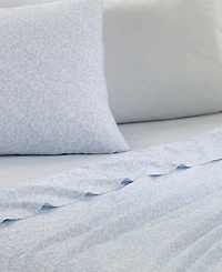 Laura Ashley Belle Cotton Percale 6-Pc. Sheet Set