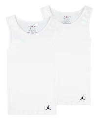 Jordan Big Boys Flight Base Tank, Pack of 2