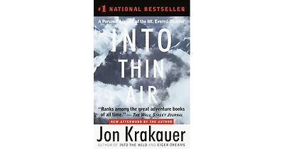 Into Thin Air- A Personal Account of the Mount Everest Disaster by Jon Krakauer