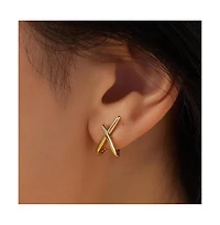 Ana Luisa Gold Stud Earrings - Sloane