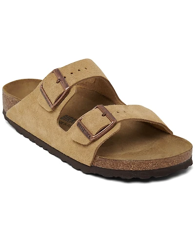 Birkenstock Women's Arizona Suede Leather Sandals from Finish Line