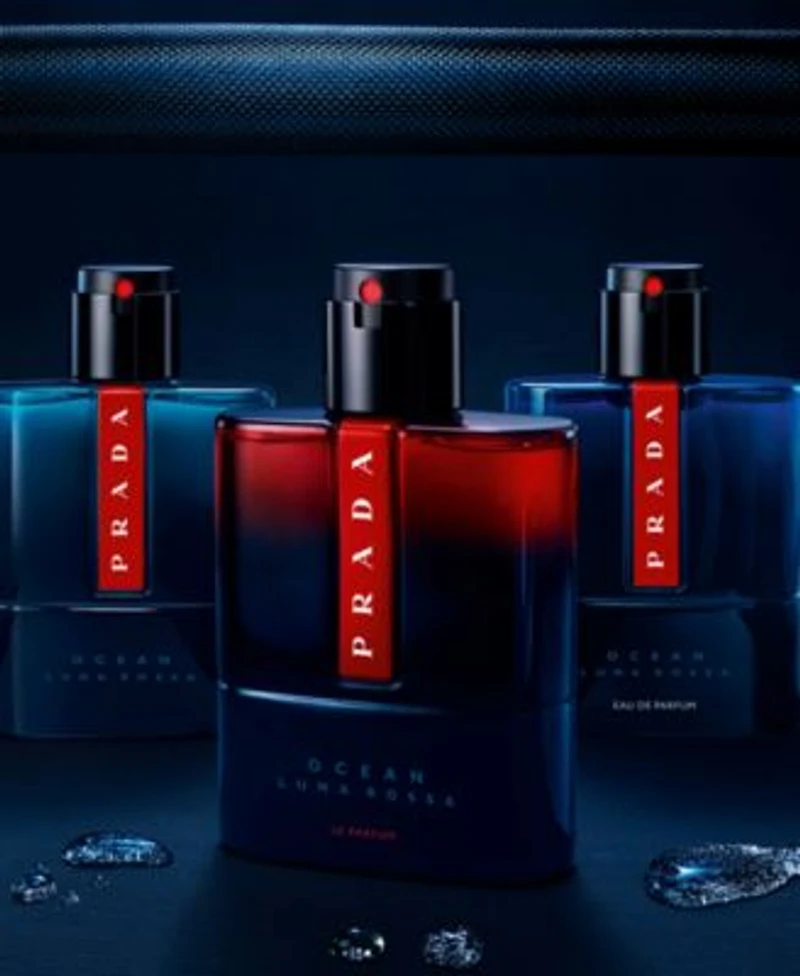 Prada Mens Luna Rossa Ocean Le Parfum Fragrance Collection