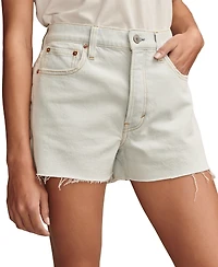 Lucky Brand Women's High-Rise Mom Jean Shorts