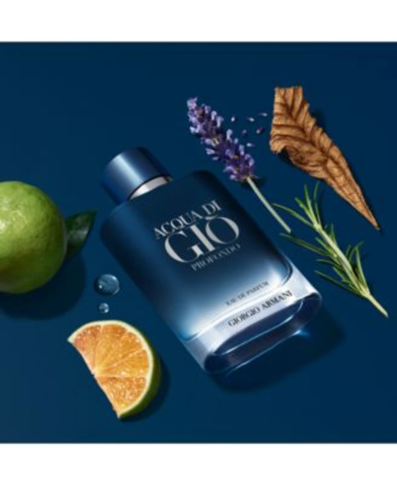 Giorgio Armani Mens Acqua Di Gio Profondo Eau De Parfum Fragrance Collection