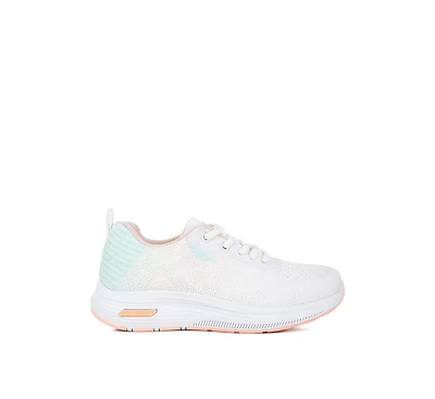 synthia contrasting chunky sneakers