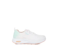 synthia contrasting chunky sneakers