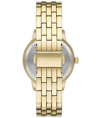 Folio Women's Three Hand Gold-Tone Alloy Watch 36mm Gift Set