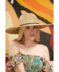 Peter Grimm Shimmer Wide Brim Straw Hat