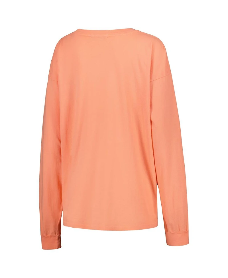 Women's Daydreamer Coral The Grateful Dead Merch Long Sleeve T-shirt