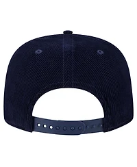 Men's New Era Navy Nashville Sc Scrambled Eggs Corduroy Golfer Snapback Hat