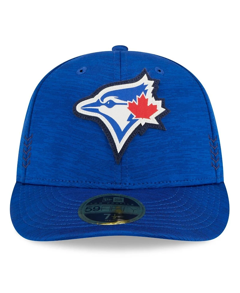 Men's New Era Royal Toronto Blue Jays 2024 Clubhouse Low Profile 59FIFTY Fitted Hat