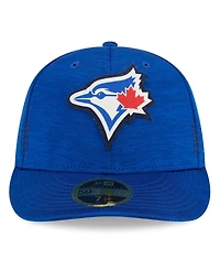 Men's New Era Royal Toronto Blue Jays 2024 Clubhouse Low Profile 59FIFTY Fitted Hat