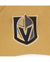 Men's Mitchell & Ness Black, Gold Vegas Golden Knights Head Coach Pullover Hoodie