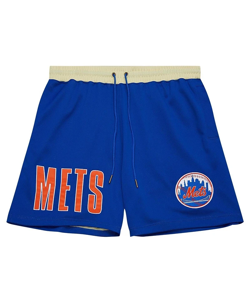 Men's Mitchell & Ness Royal New York Mets Og 2.0 Fashion Shorts