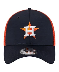 Men's New Era Navy Houston Astros Neo 39THIRTY Flex Hat