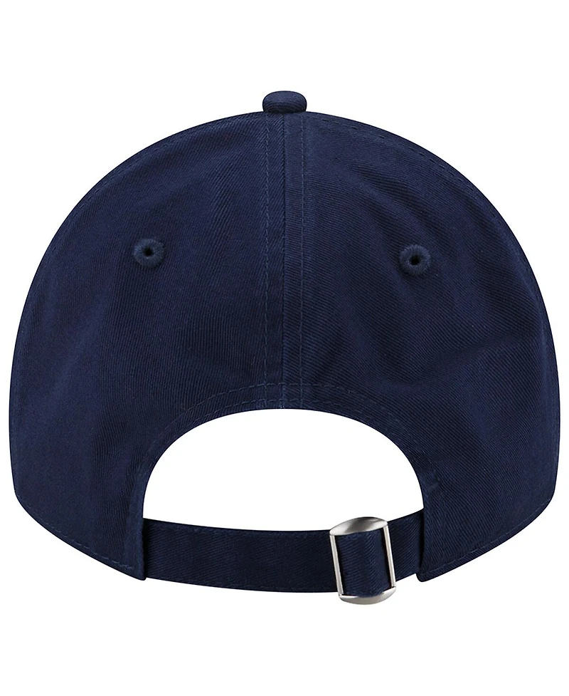 Men's New Era Navy New England Patriots Distinct 9TWENTY Adjustable Hat