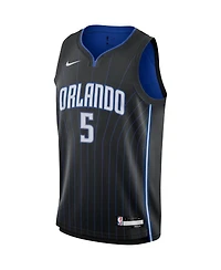 Big Boys Nike Paolo Banchero Black Orlando Magic Swingman Jersey - Icon Edition