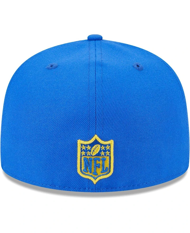 Men's New Era Royal Los Angeles Rams Camo Undervisor 59FIFTY Fitted Hat