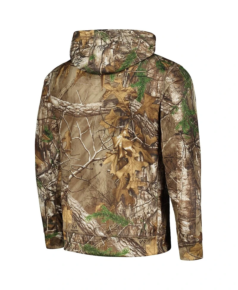 Men's Dunbrooke Camo Cincinnati Reds Champion Realtree Pullover Hoodie