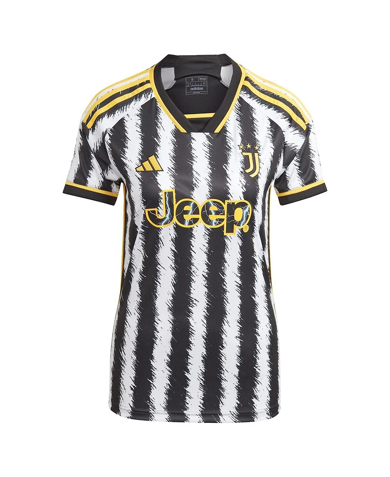 Women's adidas Black Juventus 2023, 24 Home Replica Jersey