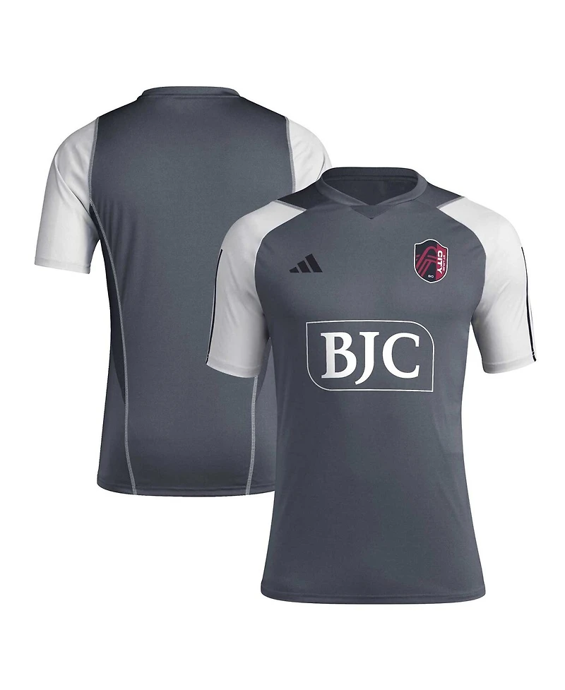 Men's adidas Gray St. Louis City Sc 2024 Aeroready Training jersey