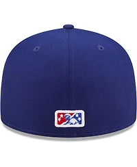 Men's New Era Royal Buffalo Bisons Authentic Collection 59FIFTY Fitted Hat