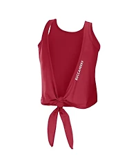 Women's Wear by Erin Andrews Red Tampa Bay Buccaneers Open Back Twist Tie Tank Top
