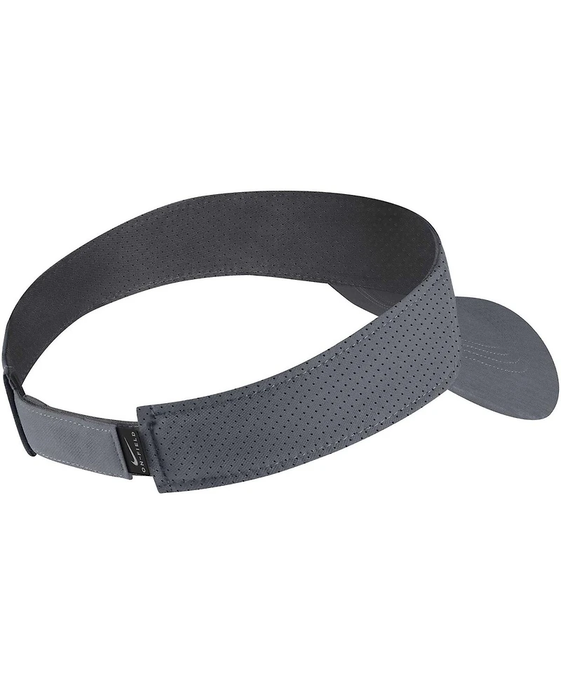 Men's Nike Gray Kentucky Wildcats 2021 Sideline Performance Visor