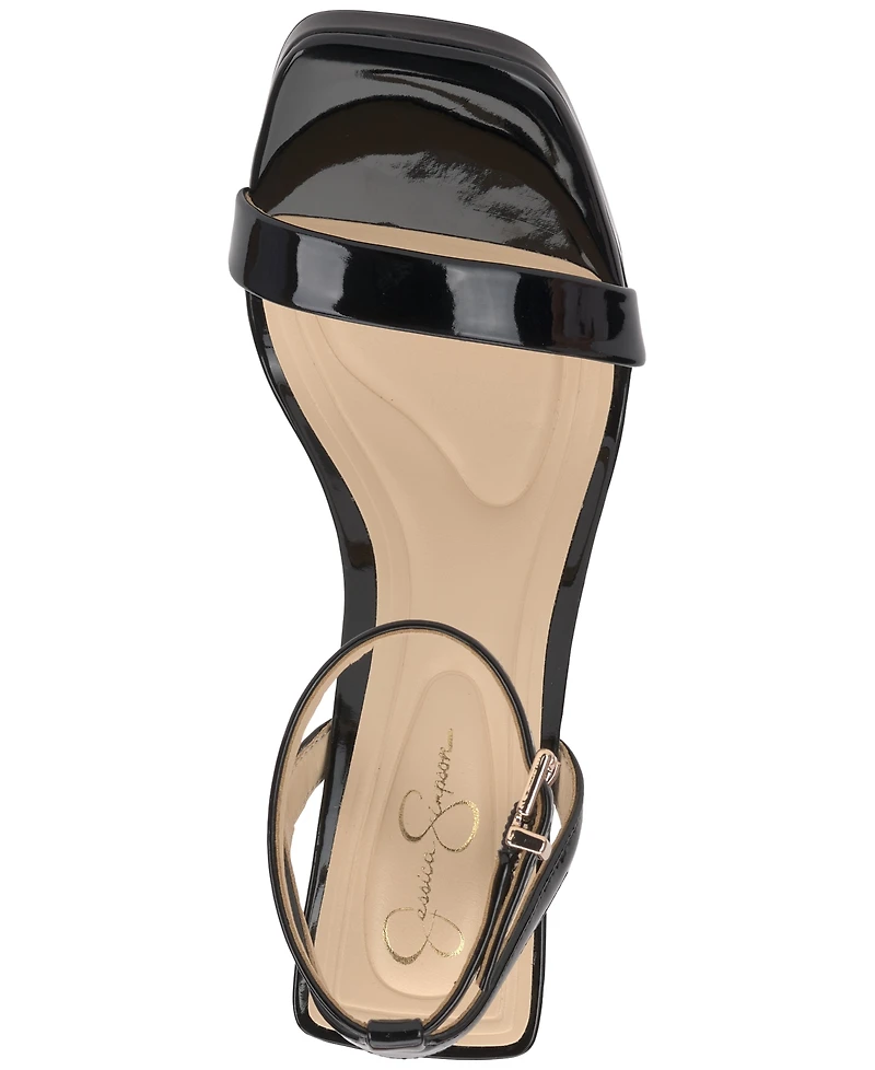 Jessica Simpson Women's Adonia Two-Piece Platform Dress Sandals