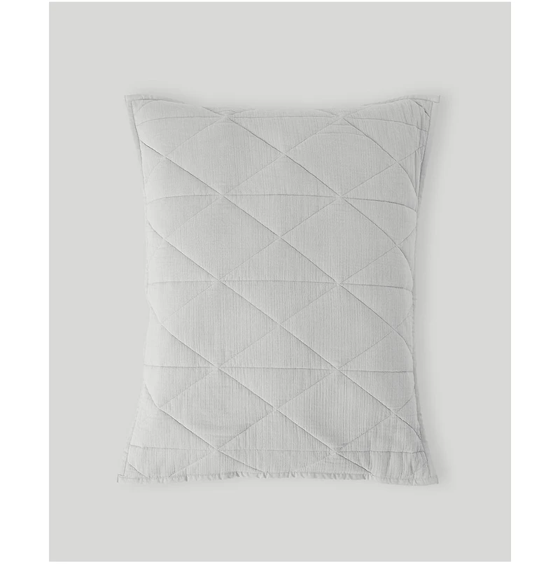 Pact Organic Cotton Diamond Sham 2-Pack