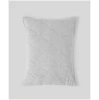 Pact Organic Cotton Diamond Sham 2-Pack