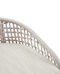 Madison Park Hermosa 21.5" Wide Woven Counter Stool