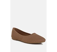Ammie Solid Casual Ballet Flats Women
