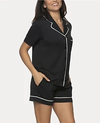 Felina Women's Jessie 2 Pc. Pajama Short Set