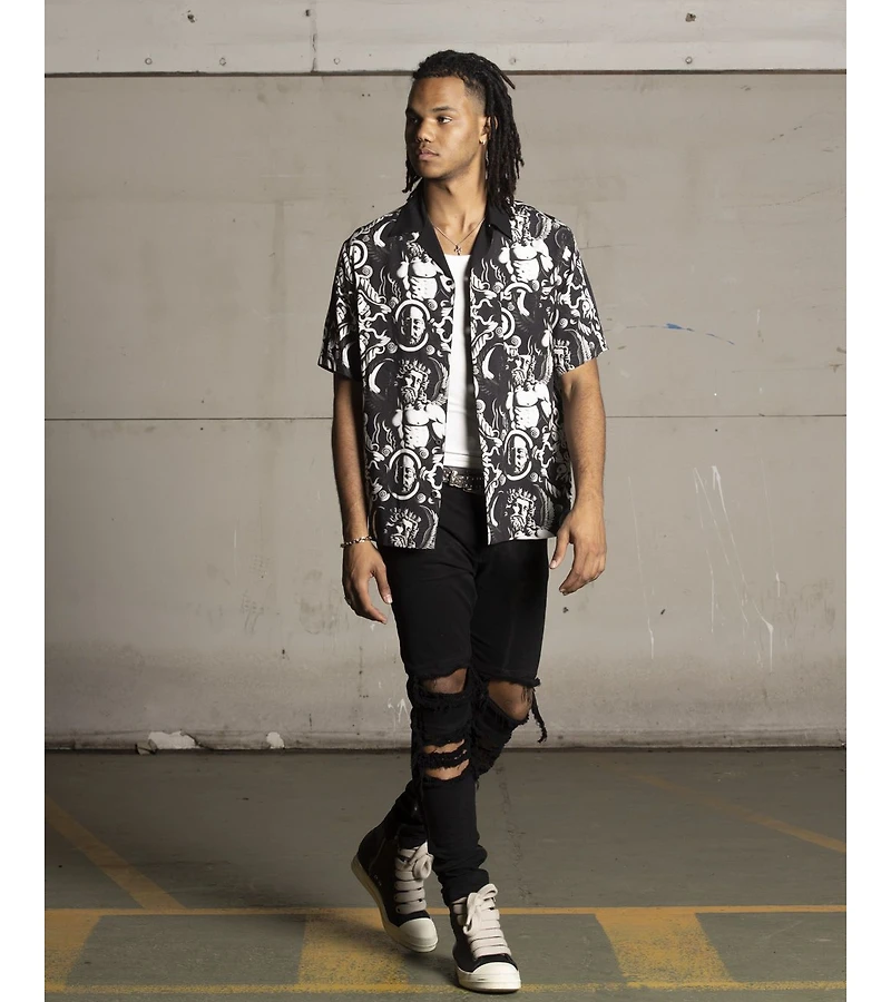 Saint Morta Mad God Short Sleeve Shirt Big & Tall