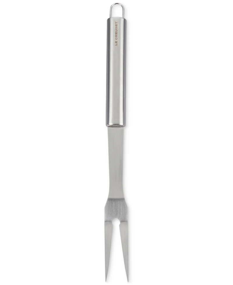 Le Creuset Stainless Steel Alpine Collection 2-Prong Grill Fork, 17.5"
