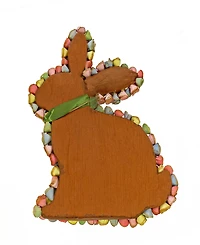 National Tree Company 18" Floral Bunny Decoration