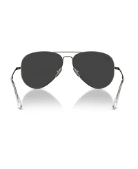 Ray-Ban Unisex Polarized Sunglasses, Aviator Titanium Rb8089