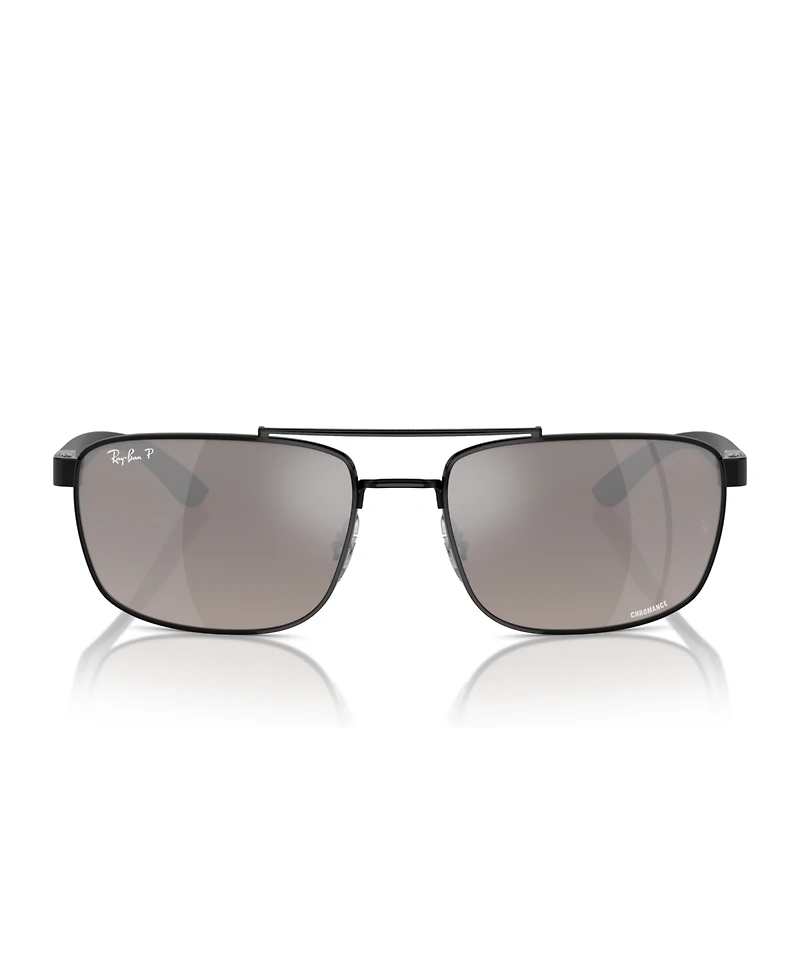 Ray-Ban Unisex Polarized Sunglasses, Rb3737 Chromance Rb3737Ch