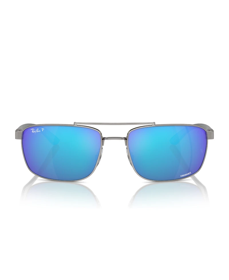 Ray-Ban Unisex Polarized Sunglasses, Rb3737 Chromance Rb3737Ch