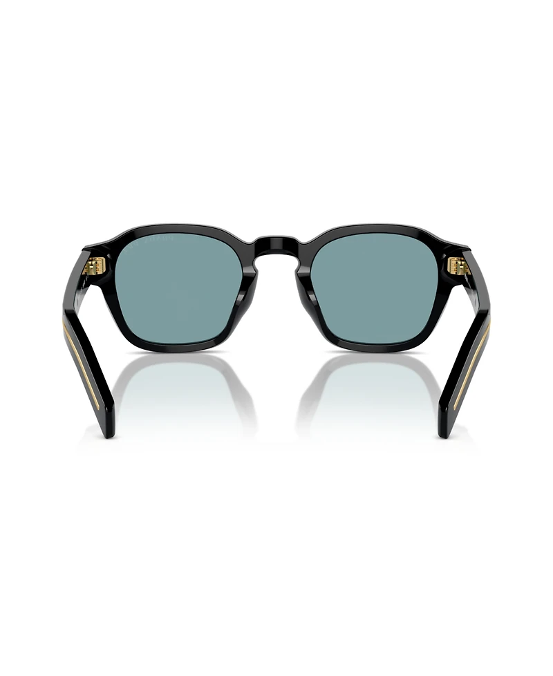 Prada Low Bridge Round Men's Sunglasses, Pr A16SF